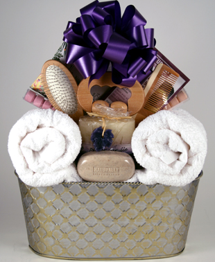 Bath & Body Relaxation Gift Basket